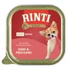 Image de RINTI Gold Mini 6 x 100 g pour chien - boeuf, pintade