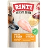Image de 10x400 g RINTI plaisir léger boeuf pur et poulet nourriture humide pour chien
