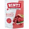 Image de 10x400g Sachets RINTI boeuf nourriture humide pour chien