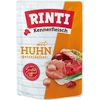 Image de 10x400g Sachets RINTI poulet nourriture humide pour chien