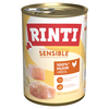 Image de 400g RINTI Sensible poulet, riz - Pâtée pour chien