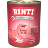 Image de RINTI Viande Pure 6 x 800 g pour chien - pur boeuf