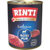 Image de RINTI Viande Pure Exclusive 6 x 800 g pour chien - pur cheval