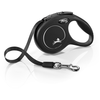 Image de flexi Classic laisse à sangle noir, 5m taille L : jusqu'à 50kg de chien