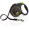 Image de flexi Black Design laisse à sangle verte, 5m taille L : jusqu'à 50kg chien