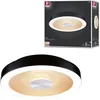 Image de Pla Volea D.320mm 3,5w/13w 470lm/1650lm 3000k Gradable Noir DorÃ© Ip44