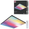 Image de Panneau Led Velora Rainbow Dynamicrgbw CarrÃ© 595x595mm 31w 2820lm Rgb+ Noir Gradable