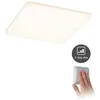 Image de Panneau Led Ã Encastrer Varifit Veluna 1900lm 17w Ip44 L.18,5 X L.18,5 Cm Blanc Chaud Paulmann Transparent