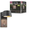 Image de Ext 230v Appl Capea 6w 580lm 2200-3000k DÃ©tect Mouvement Ip44 Alu Anth