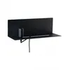 Image de Applique Murale E27 Max.40w Usbc MÃ©tal Noir - Devara Paulmann