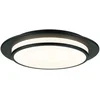 Image de Plafonnier Led 3-Step-Dim Egron 2700k 750lm 230v 16w Gradable Noir Mat