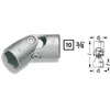 Image de Hazet Douille articulÃ©e - CarrÃ© creux 10 mm (3/8 pouce) - Profil Traction Ã  6 pans extÃ©rieurs - Taille: 12 - Longueur totale: 44 mm - 880G-12