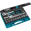 Image de Coffret douille 953HP 1/4 und 1/2 47-piÃ¨ces HAZET