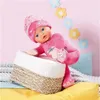 Image de Baby Born - Sleepy - Poupée Douce Avec Hochet Intégré - Rose - 30Cm - Des 3 Ans