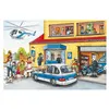 Image de Puzzle Schmidt - Pompiers et police, 3x24 pièces, comprend 1 affiche