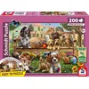 Image de Schmidt Spiele Chiens Et Chats En Pique-Nique, 200 Pcs