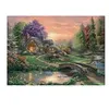 Image de Puzzle 1000 pièces Schmidt - Thomas Kinkade : Retraite chérie