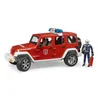Image de BRUDER Jeep Wrangler Unlimited Rubicon Pompier avec Pompier