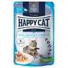 Image de 12x85g Meat en sauce truite d'eau de source Happy Cat - Pâtée pour chat