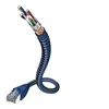 Image de in-akustik Premium - Câble réseau - RJ-45 (M) pour RJ-45 (M) - 50 cm - SF/UTP - CAT 6 - bleu argent