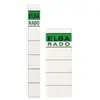 Image de Elba - étiquette dorsale pour classeur, blanche, (h)15,5 x (l)5,9 cm, pour classeur elba avec formats spéciale: 10017 10516 1051