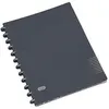 Image de Elba 61420az protège-documents à anneaux a4 manageme! avec 25 pochettes 252 x 316 mm (anthracite)