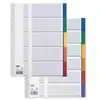 Image de Elba intercalaire plastique en carte lustr?e,onglets color?s 400013939