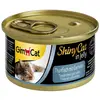 Image de 6x70g GimCat ShinyCat en gelée thon, crevettes - Pâtée pour chat