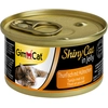 Image de 6x70g GimCat ShinyCat en gelée thon, poulet - Pâtée pour chat