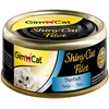 Image de GimCat ShinyCat 6 x 70 g Boîtes pour chat - thon