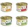 Image de 6x70g GimCat Superfood ShinyCat Duo lot mixte (4 variétés) - Pâtée pour chat