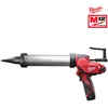 Image de Pistolet Ã  Colle 400ml MILWAUKEE M12 PCG 400A 201B 12V Li-Ion 2.0Ah 4933441665