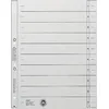 Image de Leitz Intercalaires, Format A4, (L)240 X (H)300 Mm, Gris,