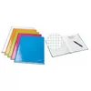 Image de Leitz wow cahier broché 80 pages format a4 petits carreaux bleu brillant 46261036