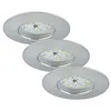 Image de Briloner leuchten 99506, lot de 3, 3 x led module aluminium 7204-039 5 w