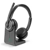Image de Lindy L118 - Micro-casque - sur-oreille - Bluetooth - sans fil - Suppresseur de bruit actif - noir