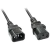 Image de Lindy IEC-Mains Extension Cable - Câble d'alimentation - IEC 60320 C14 pour IEC 60320 C13 - 2 m - noir