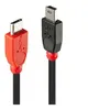 Image de LINDY 31718 - Câble USB Micro-B / Mini-B OTG, 1m