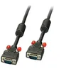 Image de Lindy - Câble VGA - HD-15 (VGA) (M) pour HD-15 (VGA) (M) - 50 cm - moulé, vis moletées - noir