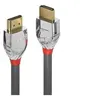 Image de Lindy Cromo Line High Speed - Câble HDMI avec Ethernet - HDMI mâle pour HDMI mâle - 5 m - blindé - gris - rond support 4K