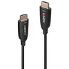 Image de Lindy - Câble HDMI - HDMI mâle pour HDMI mâle - 50 m - fibre optique - noir - support 8K60Hz (7680 x 4320), support 4K120Hz (3840 x 2160), hybride