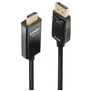 Image de Lindy - Câble adaptateur - DisplayPort mâle pour HDMI mâle - 50 cm - blindé - noir - rond support 4K puce active
