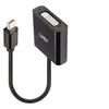 Image de Lindy - Câble adaptateur - Mini DisplayPort (M) pour DVI-D (F) - DisplayPort 1.2 - 16 cm - actif, support 1920 x 1200 (WUXGA) - noir