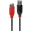 Image de Lindy USB 2.0 Slimline Active Extension Cable - rallonge de câble USB - 5 m