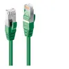 Image de Lindy - Cordon de raccordement - RJ-45 (M) pour RJ-45 (M) - 7.5 m - 6.2 mm - SFTP, PiMF - CAT 6 - sans halogène, sans crochet - vert