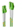 Image de Lindy - Cordon de raccordement - LC multi-mode (M) pour LC multi-mode (M) - 1 m - fibre optique - duplex - 50 / 125 microns - OM5 - sans halogène - citron vert