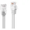 Image de Lindy - Cordon de raccordement - RJ-45 (M) pour RJ-45 (M) - 1 m - UTP - CAT 6 - moulé plat - blanc