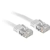Image de Lindy - Cordon de raccordement - RJ-45 (M) pour RJ-45 (M) - 2 m - UTP - CAT 6 - moulé plat - blanc