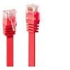 Image de Lindy - Cordon de raccordement - RJ-45 (M) pour RJ-45 (M) - 1 m - UTP - CAT 6 - moulé, plat - rouge