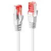 Image de Lindy - Cordon de raccordement - RJ-45 (M) pour RJ-45 (M) - 20 m - SFTP PiMF - CAT 6 - moulé sans crochet - blanc